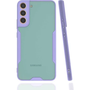 Samsung Galaxy S22 Plus Kılıf Kenar Renkli Kamera Korumalı Mat Kapak