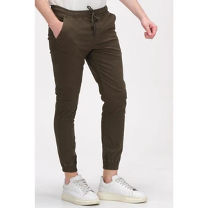 Paçası ve Beli Lastikli Erkek Jogger Pantolon