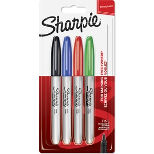 Permanent Marker Kalem Fine Uç 4 Basic Renk