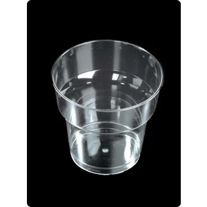 Ofis ve Ofis Sert Plastik Kristal Bardak 180 cc - 25'li