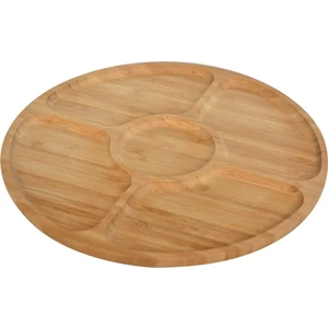 9100 L boy Carina Dönebilen Bambu Servis Tabağı