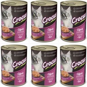 Yetişkin Kedi Ciğerli Yaş Mama 6X400G