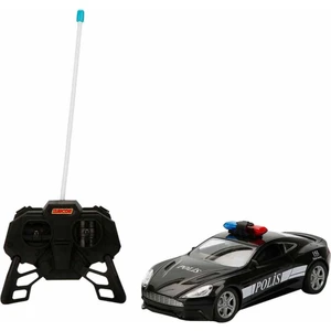 Suncon 1:20 Uzaktan Kumandalı Suncon Işıklı Polis Arabası 21 cm 33012 Siyah A.martin