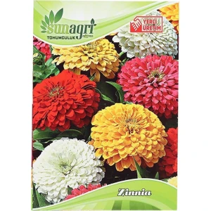 Sunagri Tohumculuk Sunagri Zinnia Çiçek Tohumu