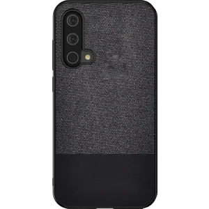 Oneplus Nord Ce 5g Fabrik Serisi Kumaş ve Deri Desen Kılıf