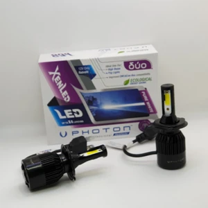 Duo Seri H4 LED Headlıght (Şimşek Etkili)