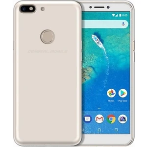 General Mobile Gm 8 Kılıf Soft Silikon Şeffaf Arka Kapak