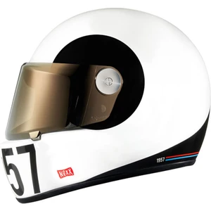 X.G100R Sputnık Beyaz-Siyah Kask