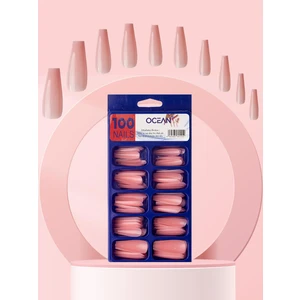 Balerin 100LÜ Takma Tırnak (Kesilebilir, Törpülenebilir, Oje Sürülebilir)