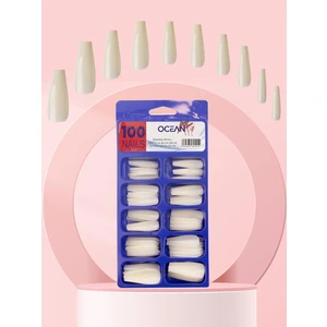 Balerin 100LÜ Takma Tırnak (Kesilebilir, Törpülenebilir, Oje Sürülebilir)