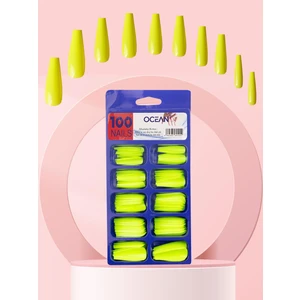 Balerin 100LÜ Takma Tırnak (Kesilebilir, Törpülenebilir, Oje Sürülebilir)