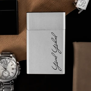 Hediye Sepeti Hediyesepeti Kişiye Özel Imza Stili Metal Tabaka