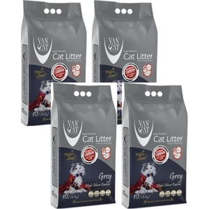 Van Cat Van Cat Aktif Karbonlu Kedi Kumu (10 lt x 4 Adet)