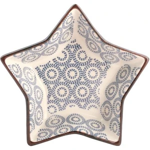Galeri Kristal Orıent Lacivert Yıldız Kase/fırın Kabı 15CM