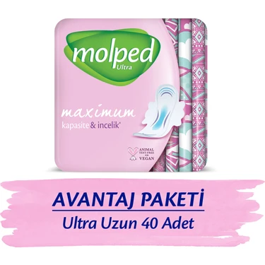 MOLPED ULTRA HİJYENİK PED UZUN AVANTAJ PAKETİ 40