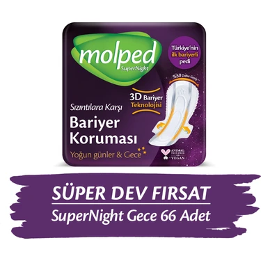 Molped Supernight Gece Süper Dev Fırsat 66