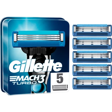 Gillette Mach3 Turbo Yedek Tıraş Bıçağı