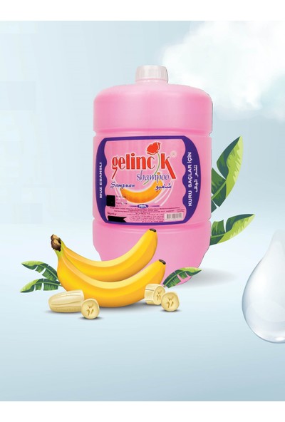 Gelincik Şampuan Muz Özlü 5 lt