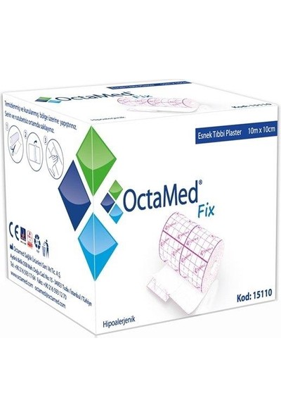 Octamed Octafix Flaster 10CM x 10M (3 Paket)