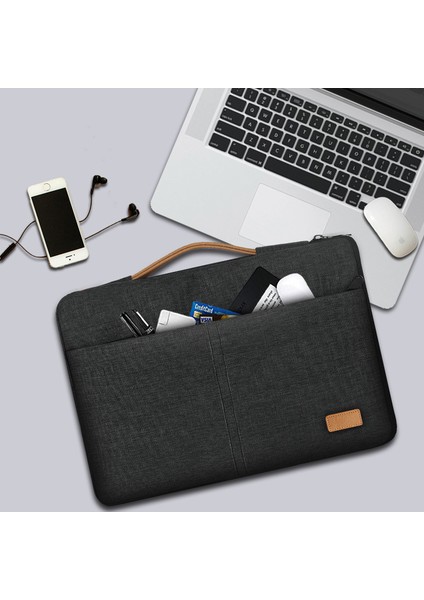 El Laptop Çantası Kılıf Notebook Kol Kılıfı Aksesuarları-Gri-13-14'' (Yurt Dışından) indirimleri