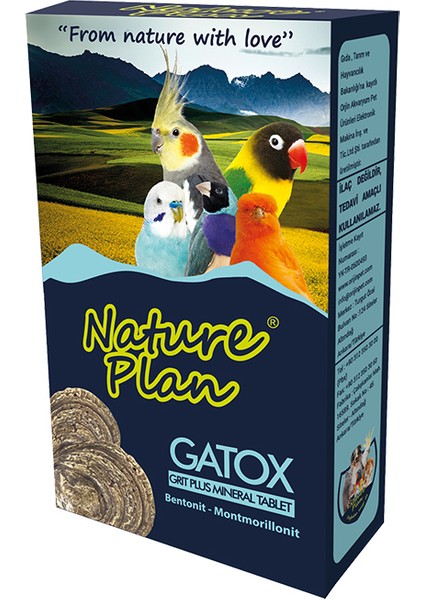 Nature Plan Gatox Grit Plus-Zoo