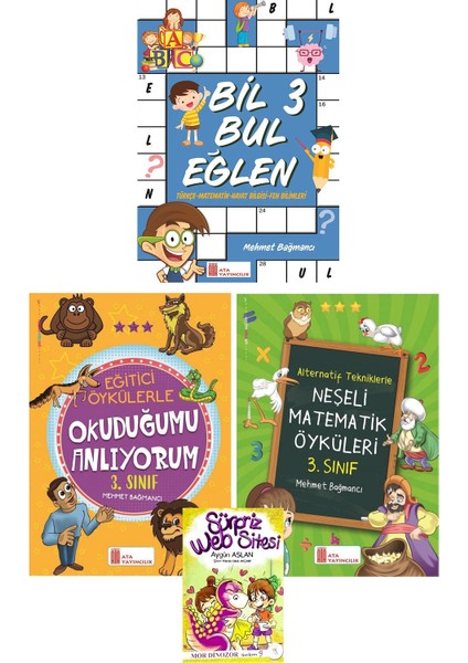 3. Sınıf Bil Bul Eğlen+Okuduğumu Anlıyorum+Neşeli Matematik Öyküleri