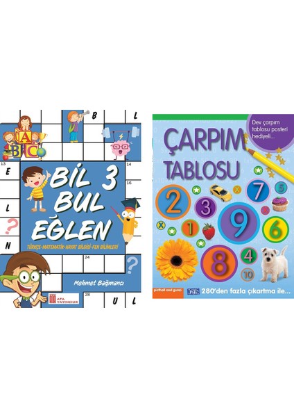 3. Sınıf Bil Bul Eğlen + Çarpım Tablosu