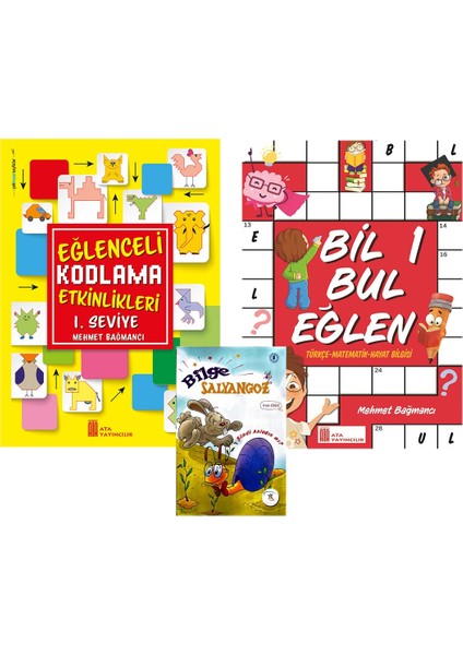 Ata Yayıncılık 1. Sınıf Kodlama + Bil Bul Eğlen