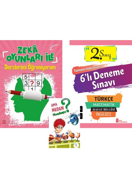 2. Sınıf Zekâ Oyunları İle Derslerimi Öğreniyorum + Deneme Sınavı