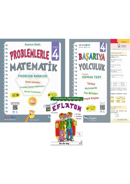 Üçgen Yayıncılık 4. Sınıf Problemlerle Matematik + Başarıya Yolculuk