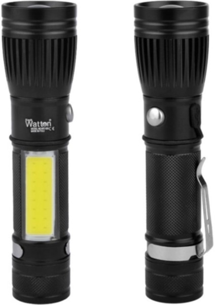 Uzun Menzilli El Feneri Mıknatıslı WT-602 Outdoor Spor Av Araç Acil Durum Ilk Yardım