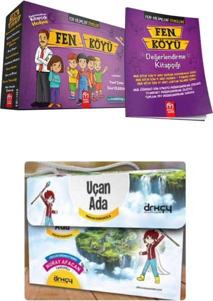 4. Sınıf 64 Sayfa Hikayeler Fen Köyü ve Uçan Ada