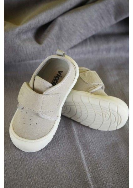 Anka Kız / Erkek Çocuk Gri Ilk Adım Bebe Patik Panduf Unisex Günlük Spor Ayakkabı 950.E19K.224