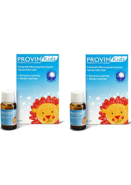 Provim Kids Damla 8 ml 2 Kutu