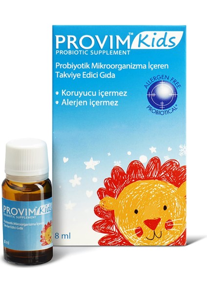 Provim Kids Damla 8 ml 2 Kutu