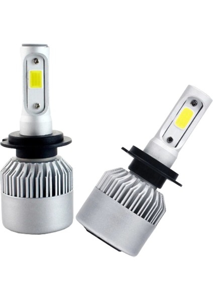 S2 Serisi 8000 Lümen LED Xenon Far Ampulü H1 / H3 / H4 / H7 / H11 / 880 / 9005 / 9006