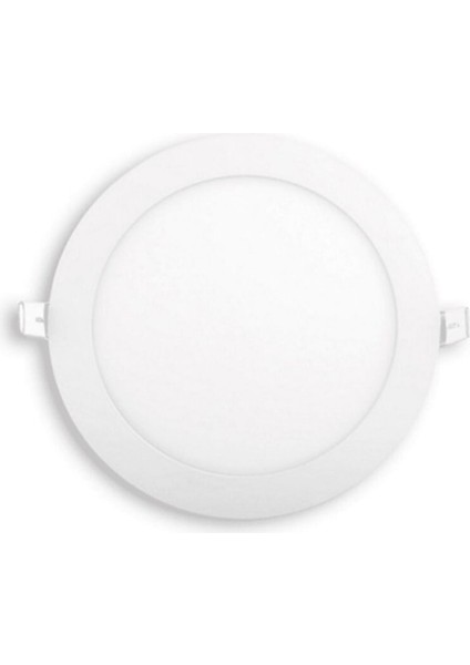 KDL070 - 8 Watt 6500K Beyaz Sıva Altı Yuvarlak LED Panel Armatür