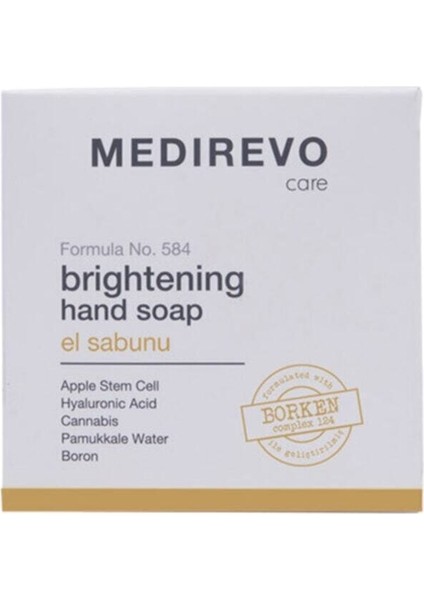 Brightening El Sabunu W Elma Kök Hücresi, Hyaluronik Asit, Borken Complex 124 - 80 G