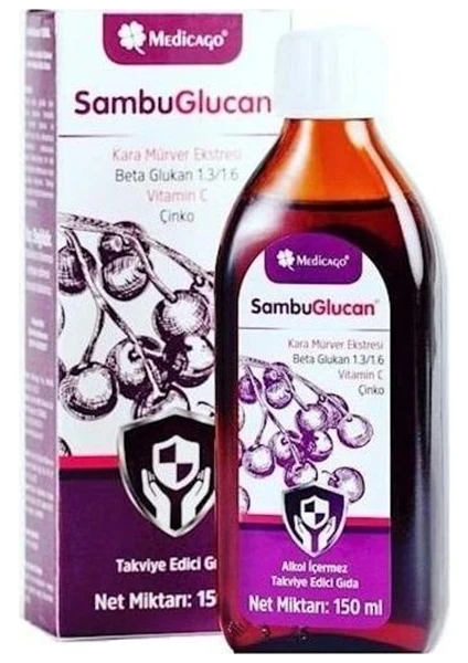 Medicago Sambuglucan Şurup 150 ml