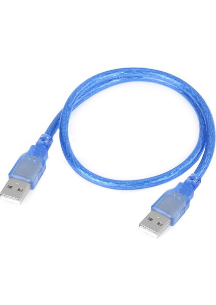 USB 2.0 Erkek Erkek Şarj ve Data Kablosu 50 cm