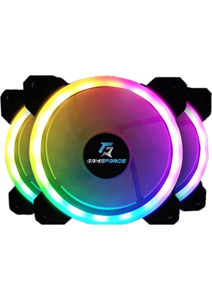 Dualrıng 3X120MM A-Rgb Kasa Fanı