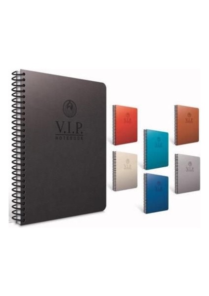 Gıpta Spiralli Defter Çizgili 140 Yp 17X24 Vıp 1082