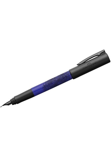 Faber-Castell 14 93 50 Dolma Kalem M - Uç Wrıtink Print Mavi
