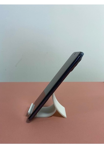 3D Baskı 2'li telefon tutacağı Beyaz 82*45