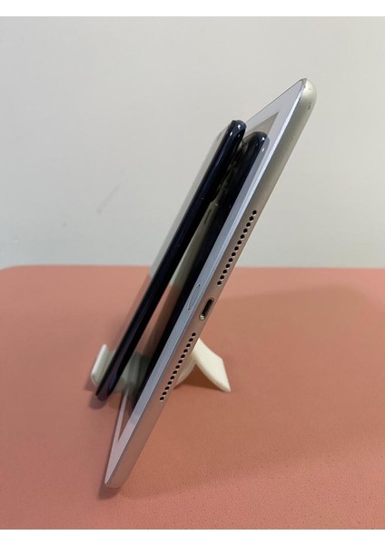 3D Baskı 2'li telefon tutacağı Beyaz 82*45