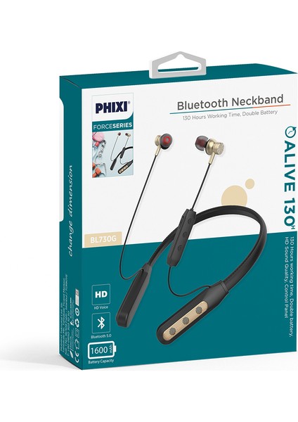 Force BL730G 130 Saat Çalışma Süreli Bluetooth Kulaklık