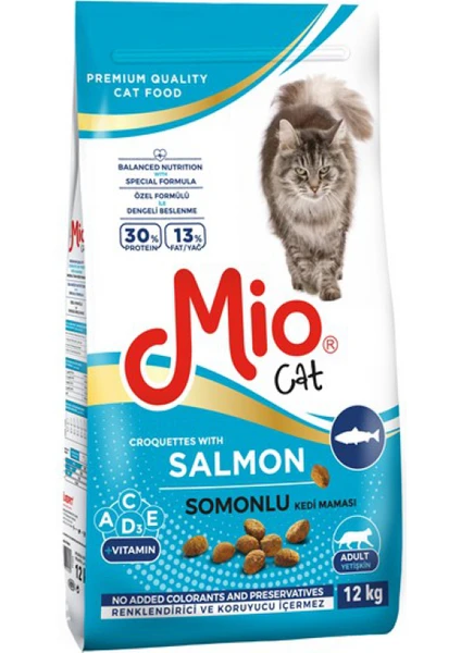 12 kg - Somonlu Yetişkin Kedi Maması