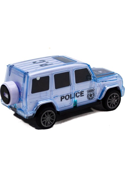 Oyuncak Polis Arabası Mercedes G Işıklı Sesli Sürtmeli 14 cm modelleri