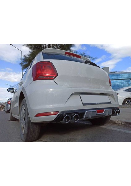 Volkswagen Mk5 Polo 2014-2017 Reflektorlu Silver Difüzör fiyatları