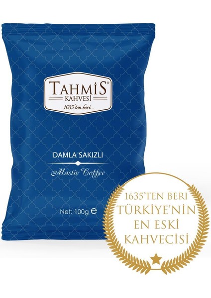 Tek Paket Damla Sakızlı Türk Kahvesi 100 gr